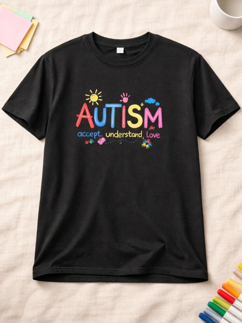 Super Soft "Autism Acceptance, Understanding, Love" Women's T-Shirt